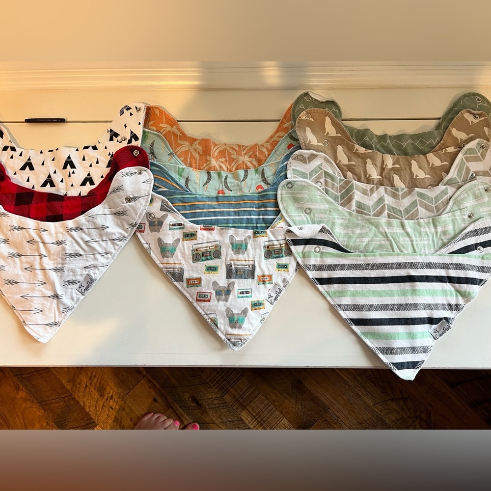 Copper Pearl Bibs